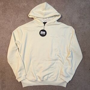 White Fox Limited Edition Embossed Lettering Hoodie Size S/M NWT